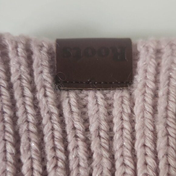 ROOTS | Wool mittens with pom pom blush pink OS - Picture 3 of 3